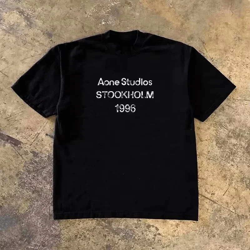 Streetwear Brand Logos - 클래식 로고 STOCKHOLM 1996 페이디드 럭셔리