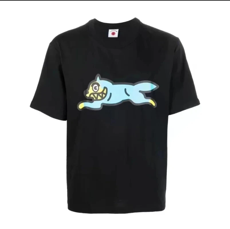 Streetwear Brand T Shirt - Y2K 하라주쿠 힙합 프린트 오버사이즈 티셔츠,