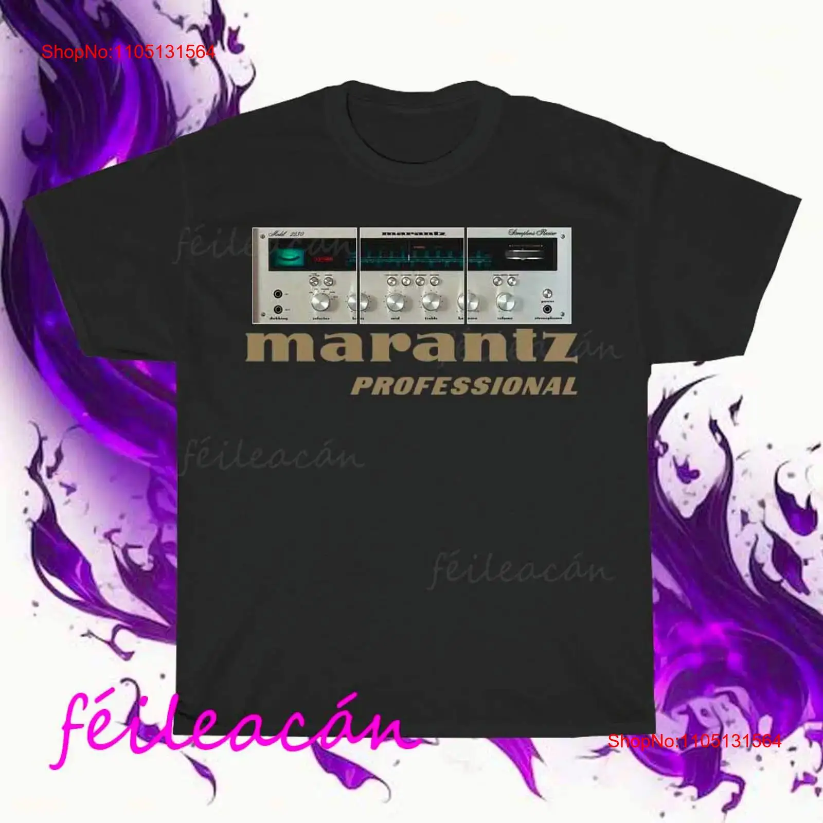 Streetwear Brand Logos - 새로운 마란츠 앰프 로고 아메리칸 티셔츠