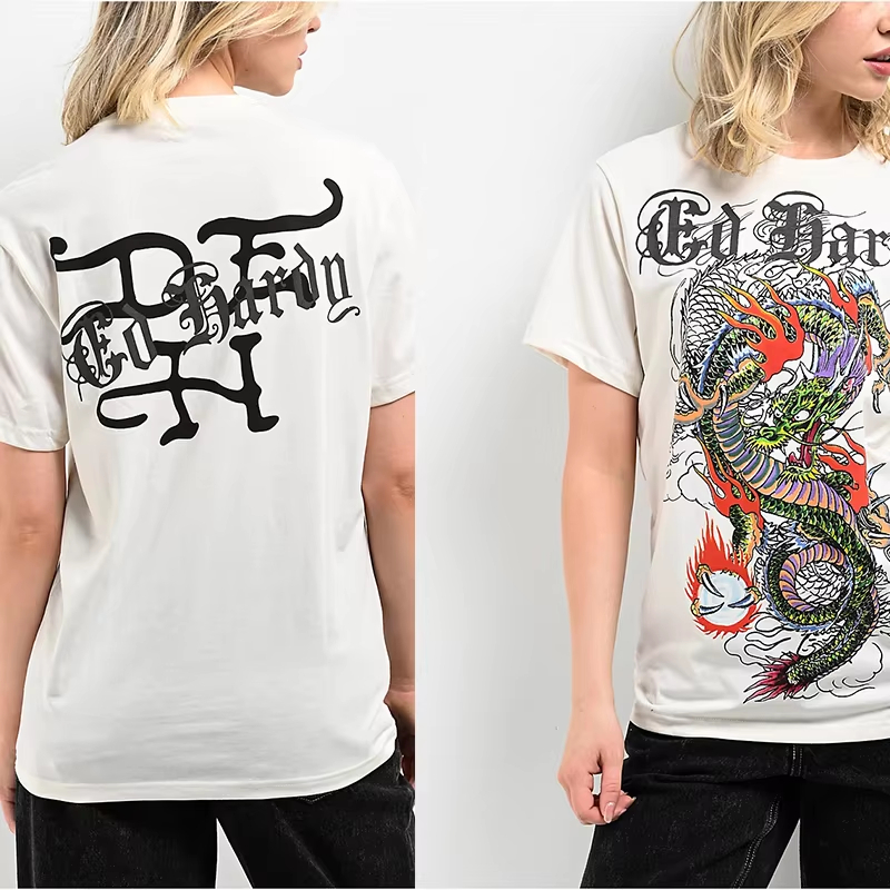 일본 드래곤 Y2k 스트리트 트렌디 타투 브랜드 티셔츠 - Streetwear Brand Japan 리뷰 및 가격