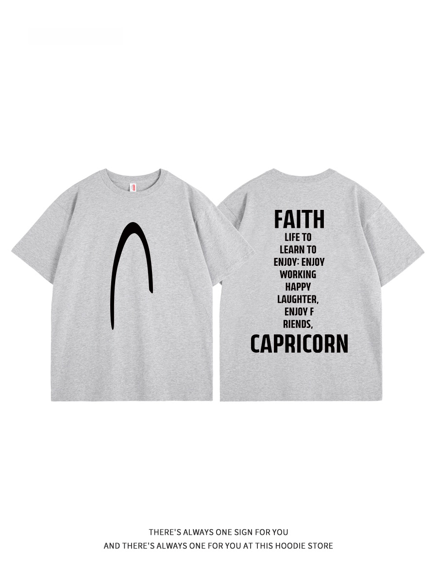 Capricorn American 스트리트웨어 코튼 반 - Streetwear Brand Of The Year 리뷰 및 가격
