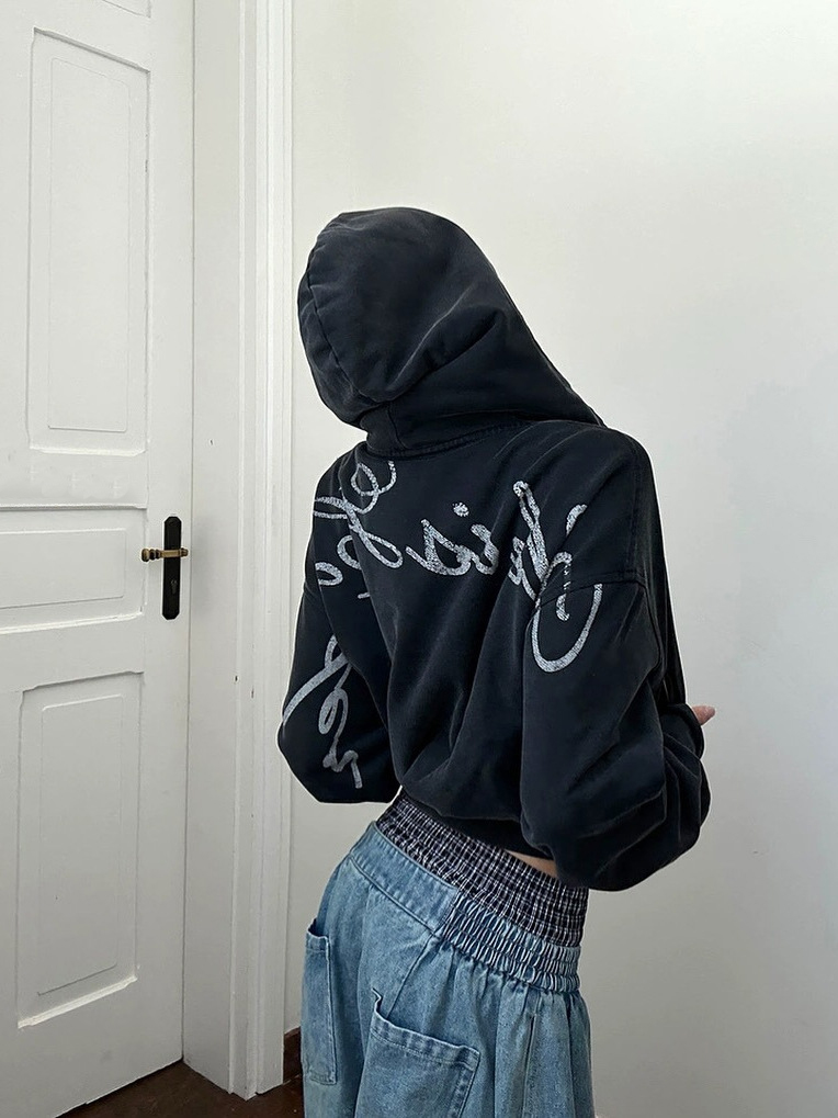 트렌디한 패션 브랜드 하이 스트리트 고딕 레터 프린트  - Streetwear Brand Of The Year 리뷰 및 가격