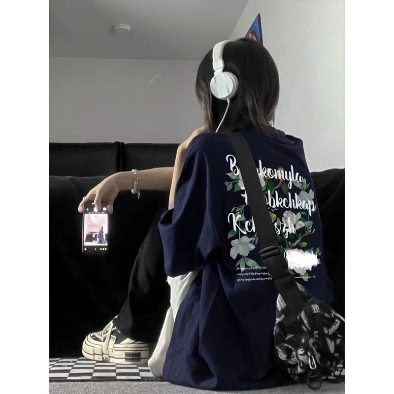 루즈핏 코튼 반팔 티셔츠 여성 여름 캐주얼 스타일 편안 - Streetwear Brand Of The Year 리뷰 및 가격