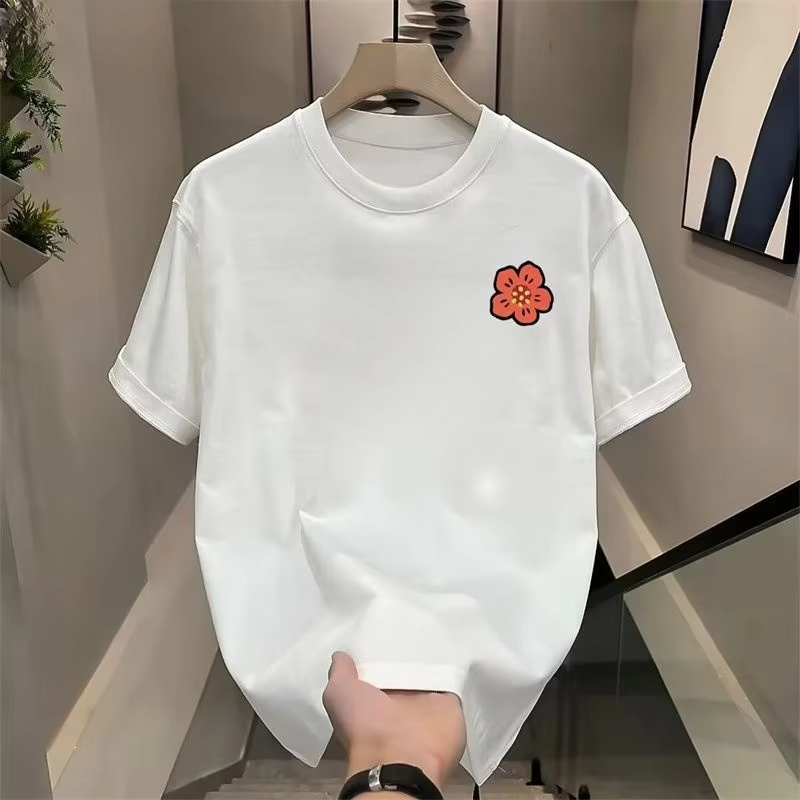 2026 만화 꽃 티셔츠 남성 여성 코튼 티셔츠 반팔  - Streetwear Brand Flower 리뷰 및 가격