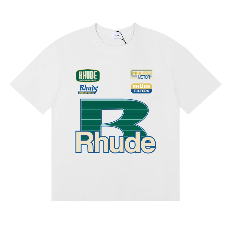 스트리트웨어 브랜드 Rhude 티셔츠 여름 유행 캐주얼 - Streetwear Brand Logos 리뷰 및 가격