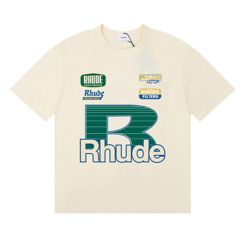 스트리트웨어 브랜드 Rhude 티셔츠 여름 유행 캐주얼 - Streetwear Brand Logos 리뷰 및 가격