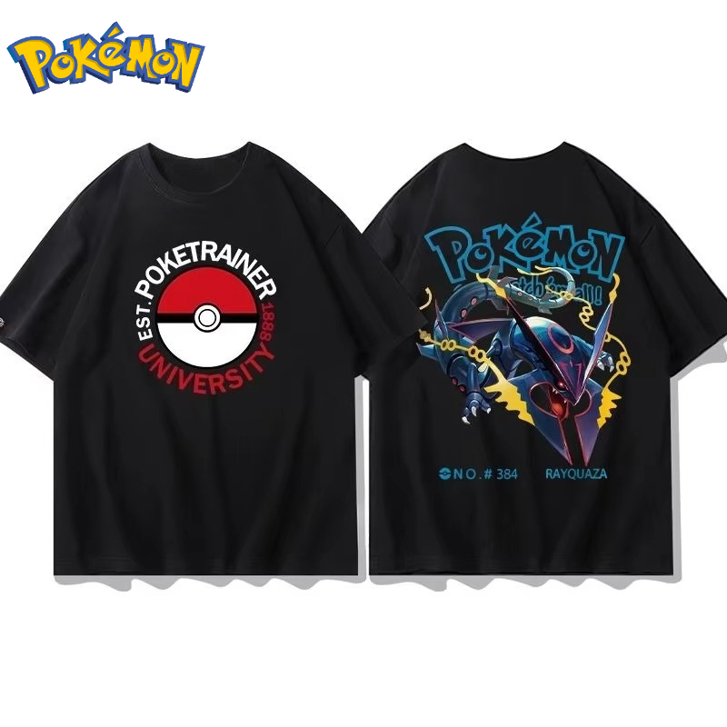 25 여름 포켓몬 애니메이션 그라운드 브랜드 100%  - Streetwear Brand T Shirt 리뷰 및 가격