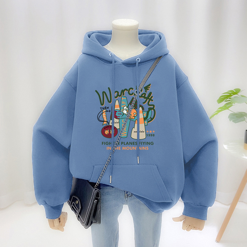 오버사이즈 플리스 안감 후드티 여성용 두꺼운 가을 겨울 - Streetwear Brand Of The Year 리뷰 및 가격