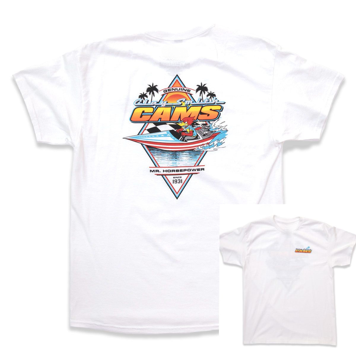 레드 우드페커 로고 클래식 레이싱 카 개조 브랜드 티셔 - Streetwear Brand Logos 리뷰 및 가격