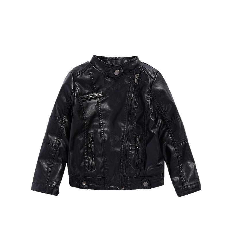 2-12세 여아용 새해 블랙 락 모터사이클 PU 가죽  - Streetwear Brand Of The Year 리뷰 및 가격