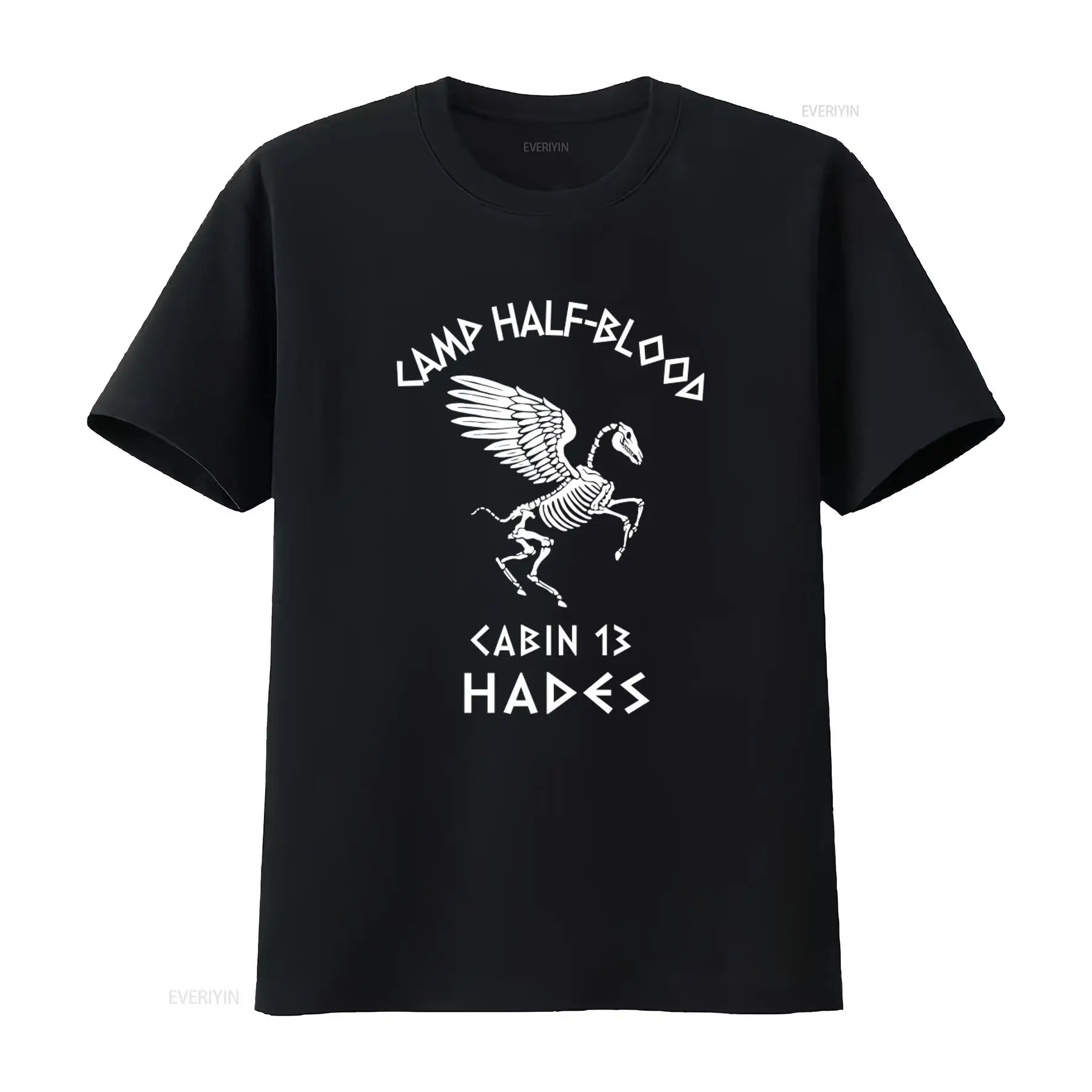 캐빈 13 캠프 하프 블러드 스켈레톤 하데스 퍼시 잭슨 - Streetwear Brand T Shirt 리뷰 및 가격